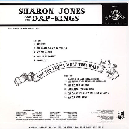 Sharon Jones & The Dap-Kings - Give The People What They Want (Vinyl) | Mint (M) Mint (M)