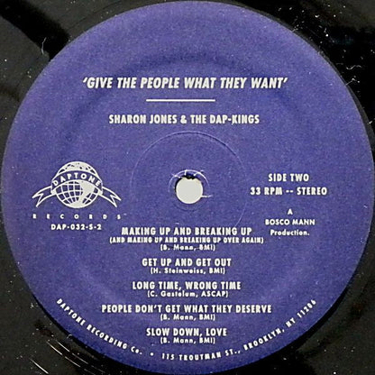 Sharon Jones & The Dap-Kings - Give The People What They Want (Vinyl) | Mint (M) Mint (M)