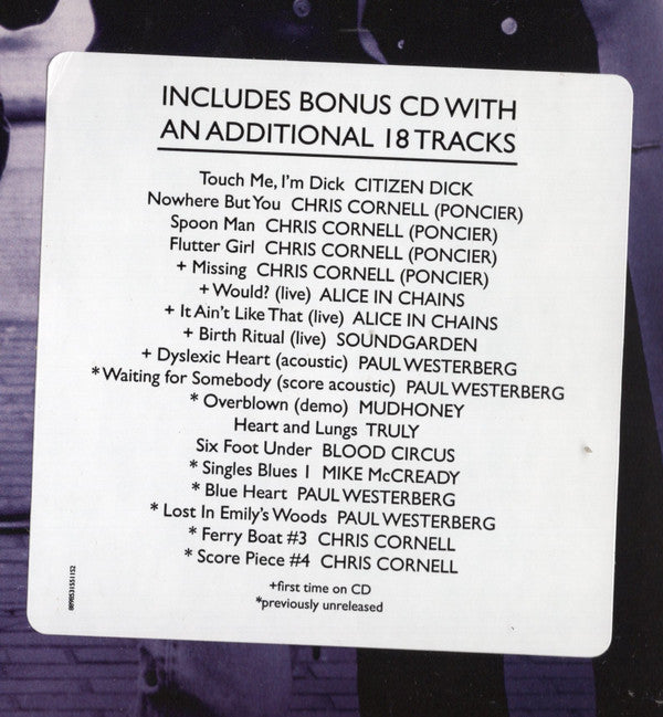 Various - Singles - Original Motion Picture Soundtrack (VINYL) |