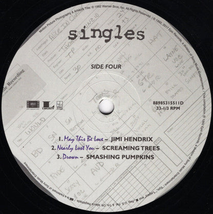 Various - Singles - Original Motion Picture Soundtrack (VINYL) |