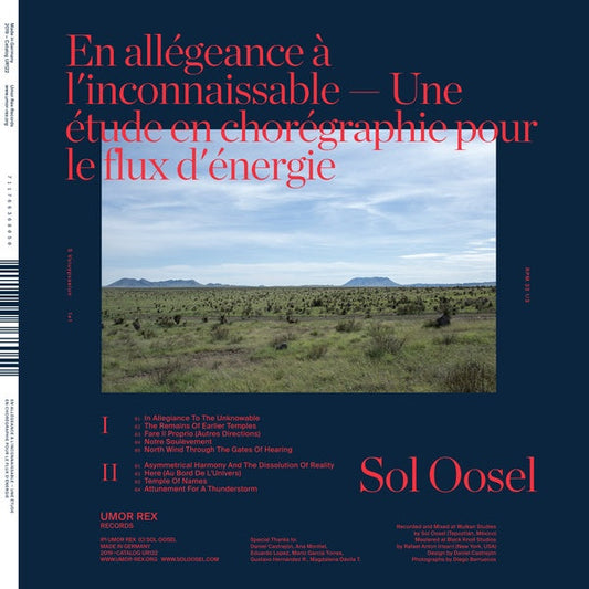 En allegeance a l'inconnaissable -- Une etude en choregraphie pour le flux d'energie |