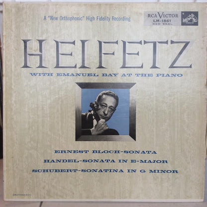 Sonata / Sonata In E Major / Sonatina In G Minor (VINYL) | Excellent+ (EX+)