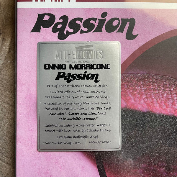 Ennio Morricone - Passion (COLOR VINYL) | Mint (M) Mint (M)