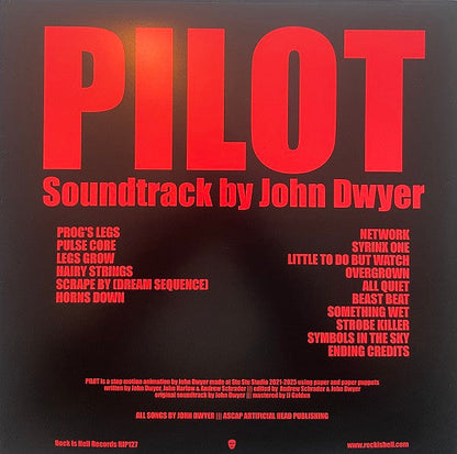 Pilot (CLEAR RED VINYL) | Mint (M) Mint (M)