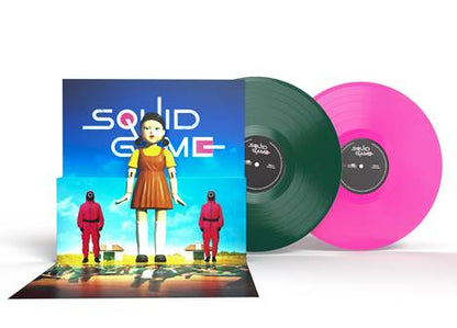 Squid Game (Soundtrack 2LP Pink + Green 180g Gatefold Vinyl) | Mint (M) Mint (M)