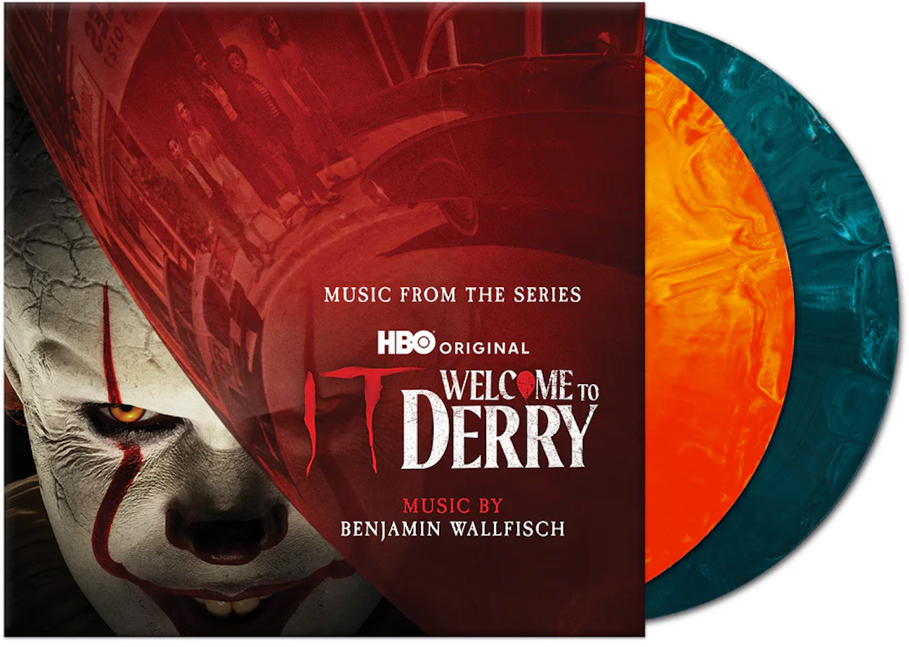 Benjamin Wallfisch - IT: Welcome To Derry (Star Shard Daggar Hand Pour Black & Orange 2xVINYL) | Mint (M) Mint (M)