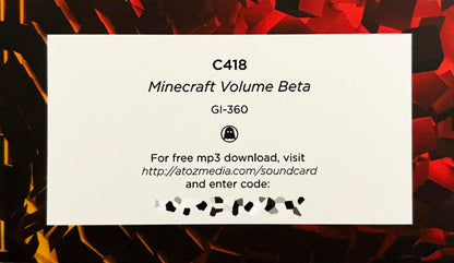 Minecraft Volume Beta (RED + YELLOW SPLATTER VINYL) | Mint (M) Mint (M)