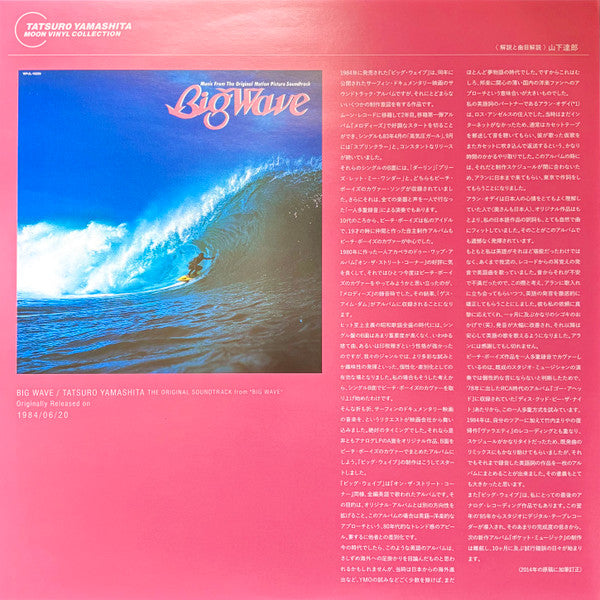 Big Wave = ビッグウェイブ (VINYL) | Mint (M) Mint (M)