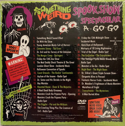 Various - Something Weird Spook Show Spectacular A-Go-Go (CD/DVD) | Mint (M) Mint (M)