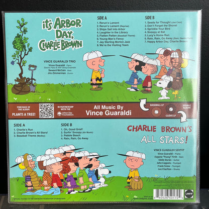 VINCE GUARALDI - IT'S ARBOR DAY, CHARLIE BROWN / CHARLIE BROWN'S (2026 RSD VINYL) | Mint (M) Mint (M)