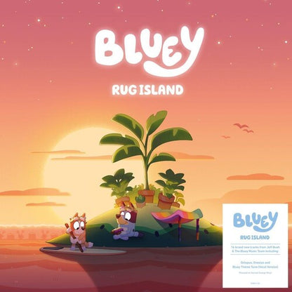 Bluey - Bluey Rug Island (SUNSET ORANGE VINYL) | Mint (M) Mint (M)