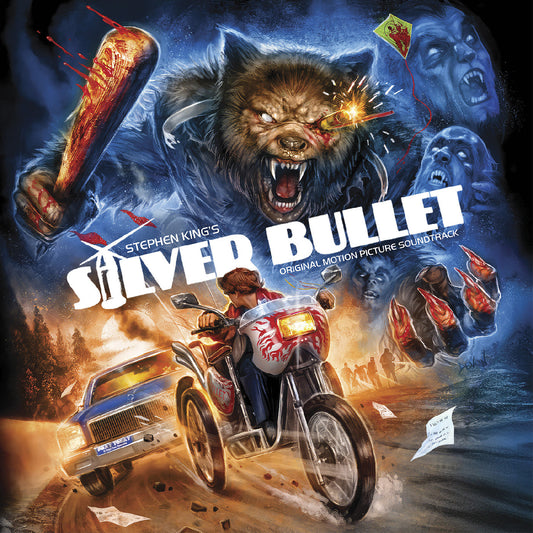 Stephen King's Silver Bullet OST (SCARLET & GRAY VINYL) | Mint (M) Mint (M)