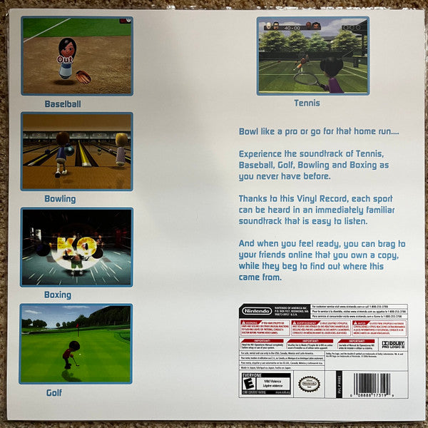 Kazumi Totaka - Wii Sports (PROMO WHITE VINYL) | Mint (M) Mint (M)