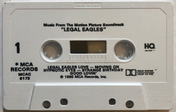 Legal Eagles (Music From The Motion Picture Soundtrack) (CASSETTE) | Mint (M) Mint (M)