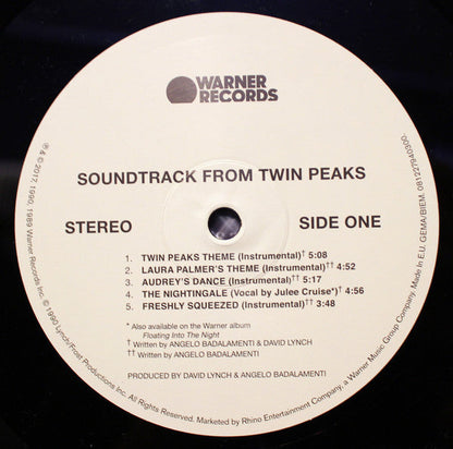 Angelo Badalamenti - Music From Twin Peaks (VINYL) | Mint (M) Mint (M)