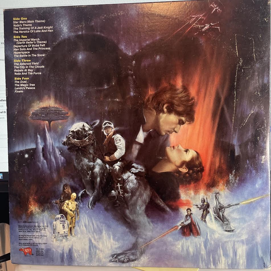 John Williams (4) - Star Wars / The Empire Strikes Back (2xVINYL) | Excellent+ (EX+) Excellent (EX)
