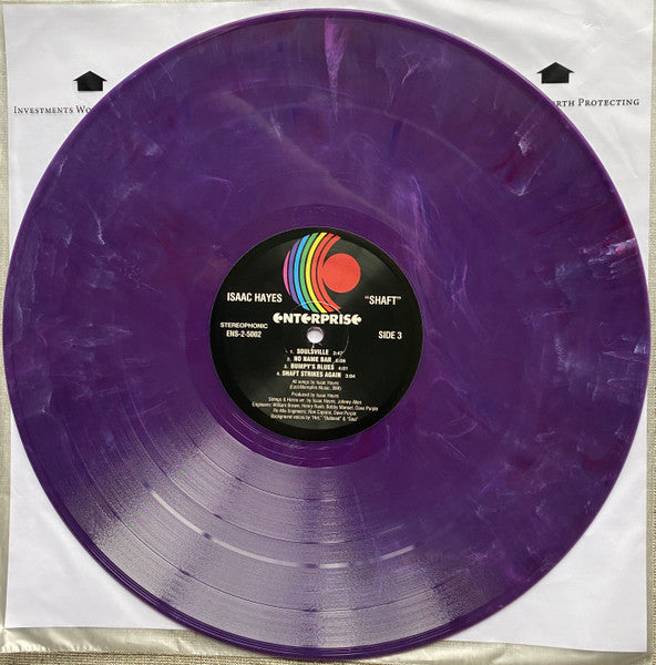 Isaac Hayes - Shaft (2xPURPLE VINYL) | Excellent+ (EX+) Excellent+ (EX+)