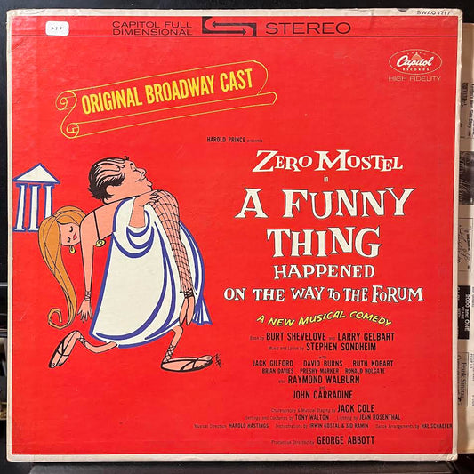 "A Funny Thing Happened On The Way To The Forum" O - A Funny Thing Happened On The Way To The Forum (VINYL) | Excellent+ (EX+) Excellent (EX)