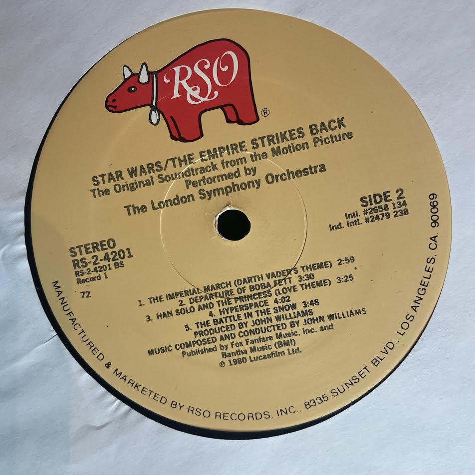 John Williams (4) - Star Wars / The Empire Strikes Back (2xVINYL) | Excellent+ (EX+) Excellent (EX)