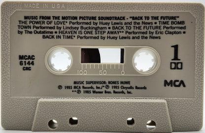 Various - Back To The Future (Music From The Motion Picture Soundtrack) (CASSETTE) | Excellent+ (EX+) Excellent (EX)