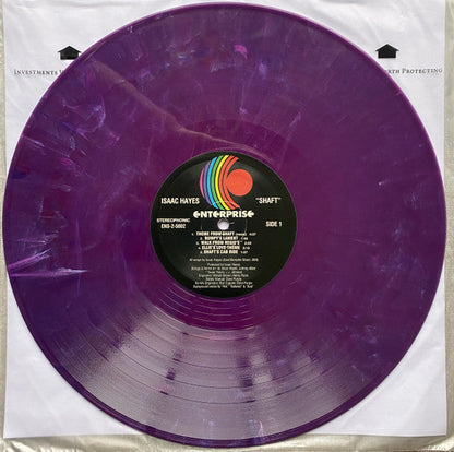 Isaac Hayes - Shaft (2xPURPLE VINYL) | Excellent+ (EX+) Excellent+ (EX+)
