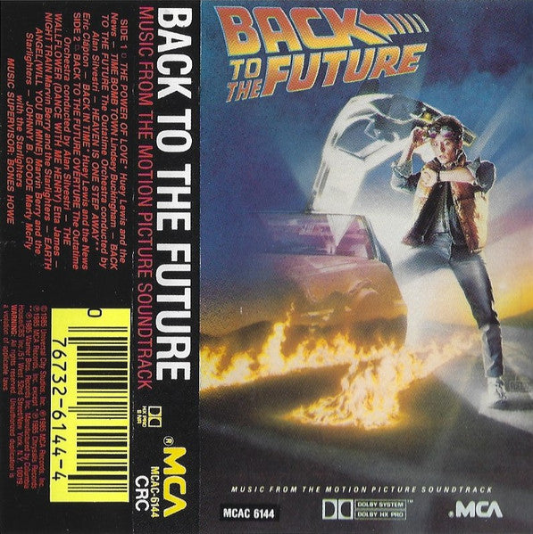 Various - Back To The Future (Music From The Motion Picture Soundtrack) (CASSETTE) | Excellent+ (EX+) Excellent (EX)