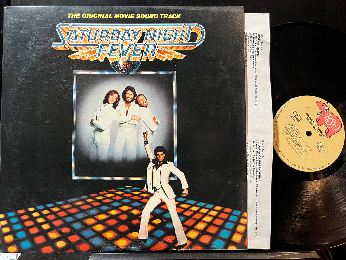 Various - Saturday Night Fever (The Original Movie Sound Track) (2xVINYL) | Excellent+ (EX+) Excellent (EX)