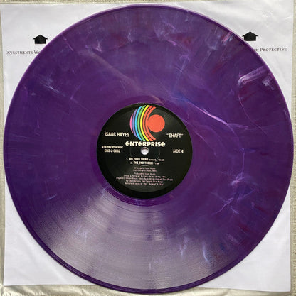 Isaac Hayes - Shaft (2xPURPLE VINYL) | Excellent+ (EX+) Excellent+ (EX+)