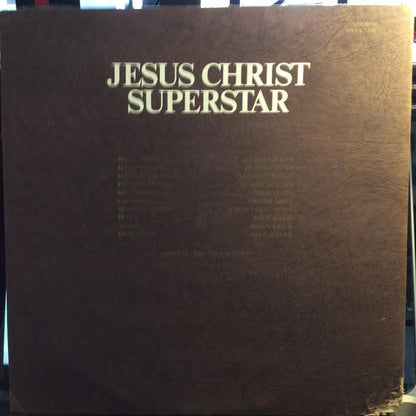 Andrew Lloyd Webber And Tim Rice - Jesus Christ Superstar - A Rock Opera (2xVINYL) | Excellent+ (EX+) Very Good (VG)