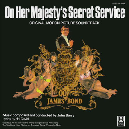 John Barry - On Her Majesty's Secret Service (Original Motion Picture Soundtrack) (VINYL) | Excellent (EX) Near Mint (NM)