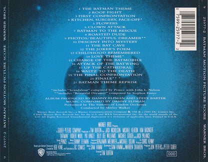 Danny Elfman - Batman (Original Motion Picture Score) (CD) | Excellent (EX) Excellent (EX)