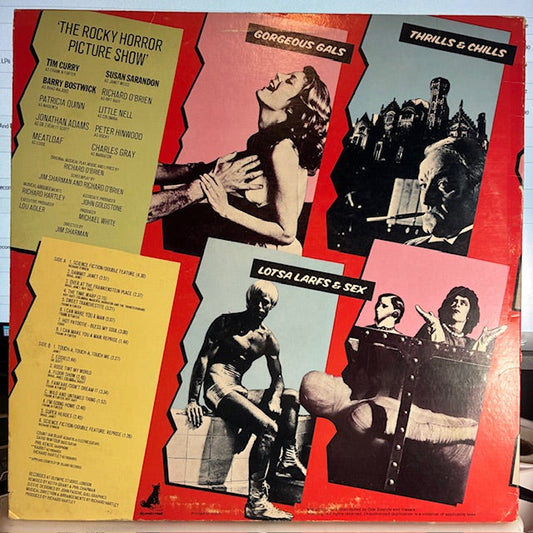 "The Rocky Horror Picture Show" Original Cast - The Rocky Horror Picture Show (VINYL) | Excellent (EX) Very Good Plus (VG+)