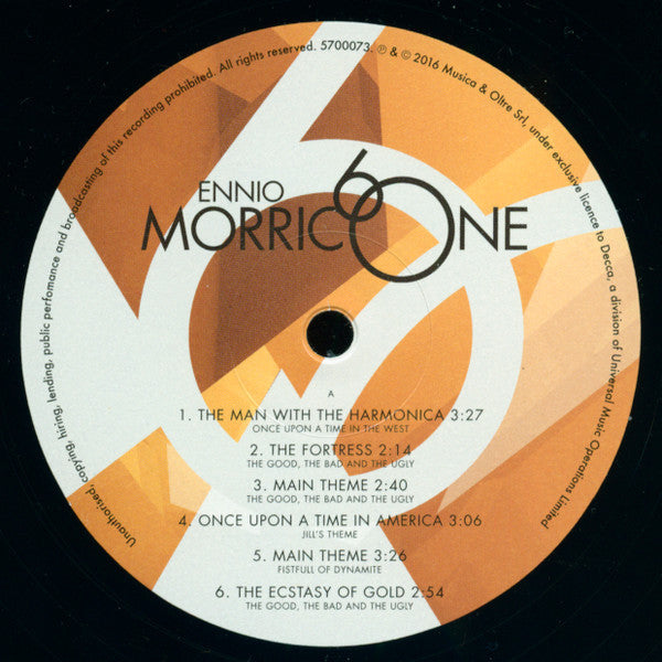 Ennio Morricone - 60 Years of Music (2xVINYL) | Excellent (EX) Excellent+ (EX+)