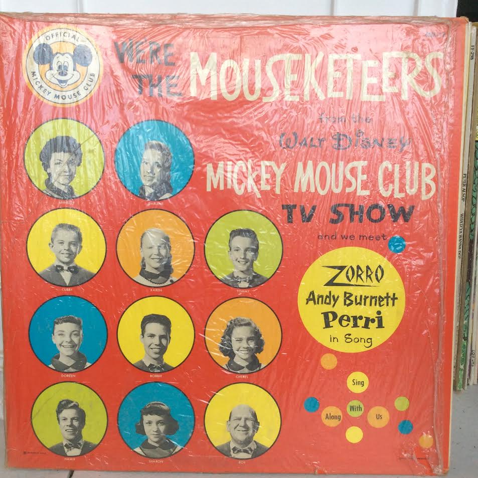 The Mouseketeers - We're The Mouseketeers (VINYL) | Good Plus (G+) Excellent (EX)