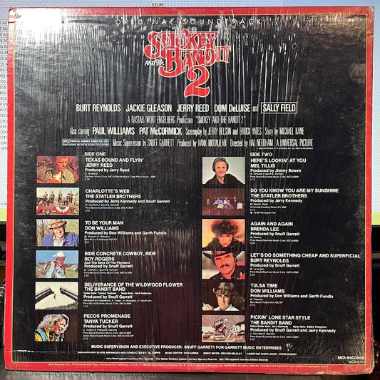 Smokey And The Bandit 2 (Original Soundtrack) (VINYL) | Near Mint- (NM-) Near Mint- (NM-)