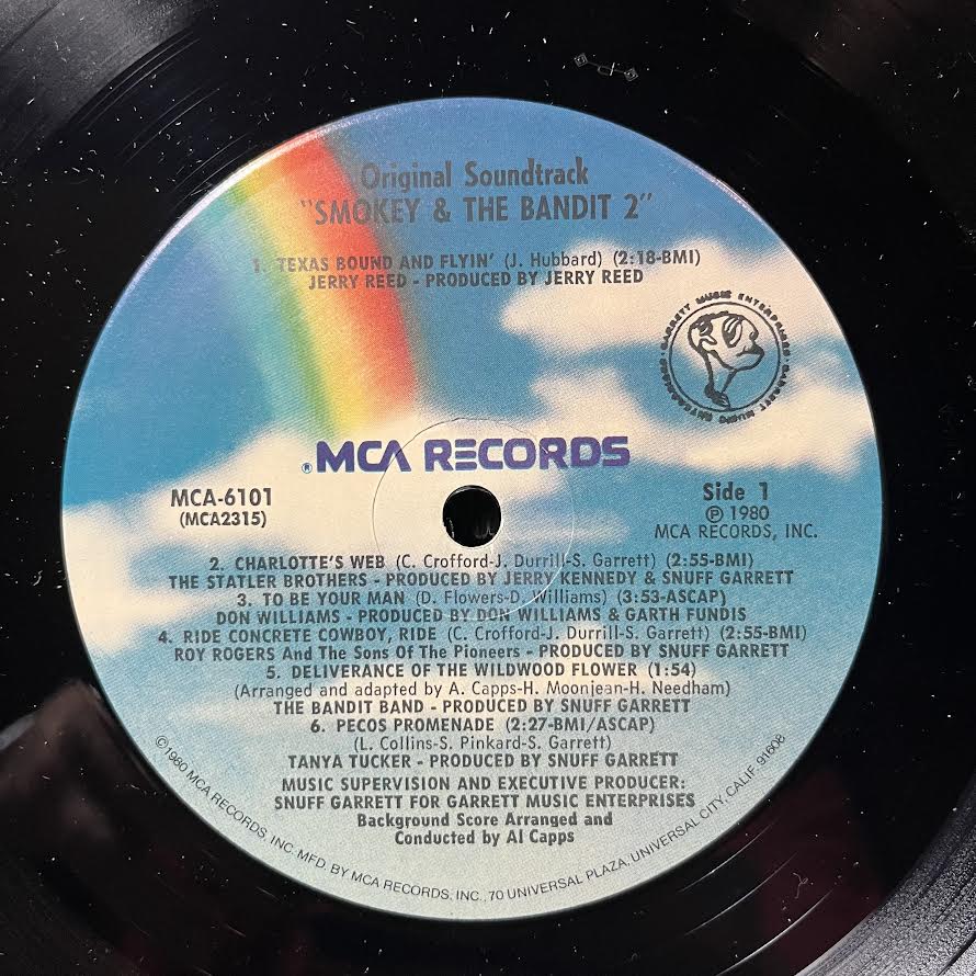 Smokey And The Bandit 2 (Original Soundtrack) (VINYL) | Near Mint- (NM-) Near Mint- (NM-)