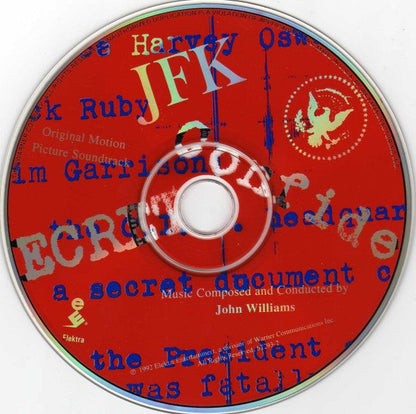 John Williams (4) - JFK (Original Motion Picture Soundtrack) (CD) | Near Mint (NM or M-) Excellent (EX)