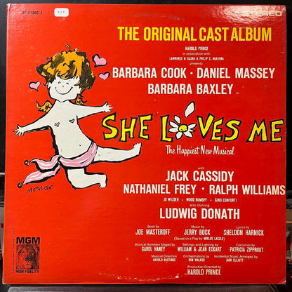 Barbara Cook - She Loves Me (The Original Cast Album) (2xVINYL) | Near Mint (NM) Excellent+ (EX+)