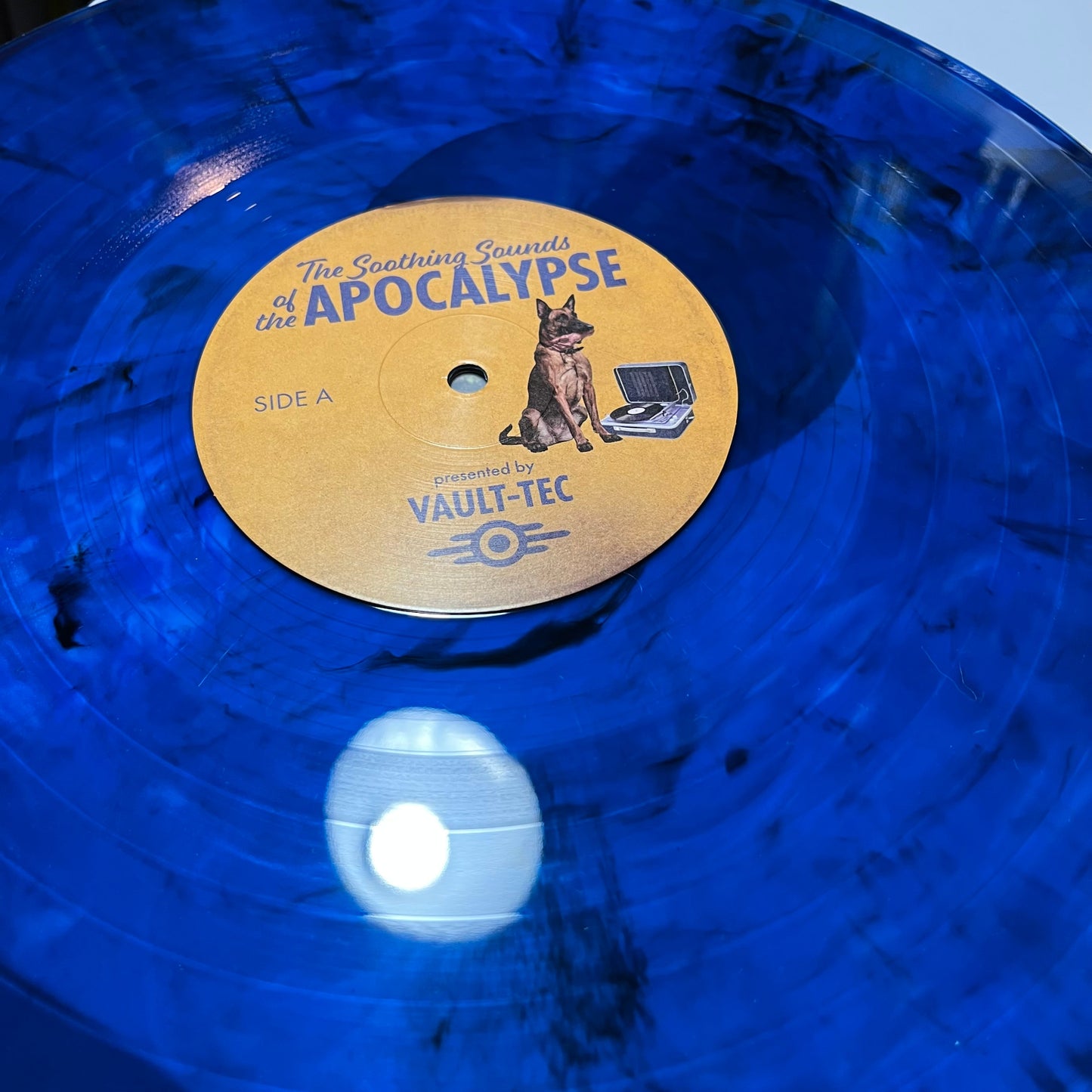 Various - The Soothing Sounds Of The Apocalypse (Presented By Vault-Tec)(BLUE VINYL) | Near Mint (NM or M-) Near Mint (NM)