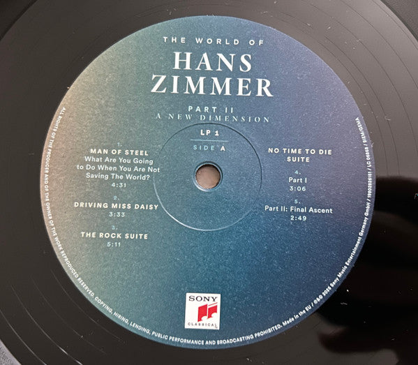 Hans Zimmer - The World of Hans Zimmer - Part II: A New Dimension (3xVINYL) | Near Mint (NM) Near Mint (NM)