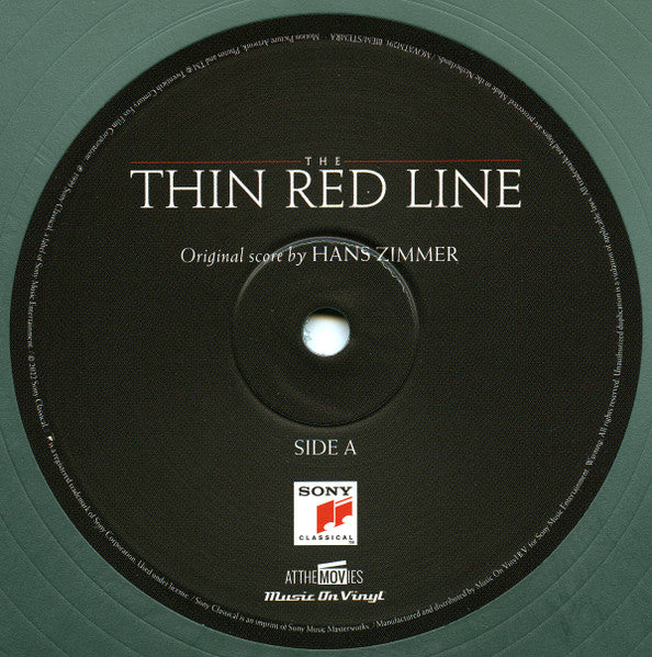 Hans Zimmer - The Thin Red Line (Original Motion Picture Soundtrack) (2xVINYL) | Near Mint (NM or M-) Near Mint (NM)