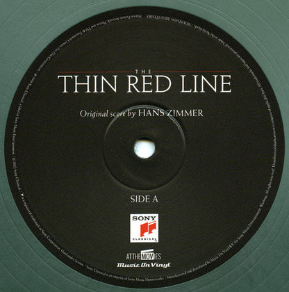 Hans Zimmer - The Thin Red Line (Original Motion Picture Soundtrack) (2xVINYL) | Near Mint (NM or M-) Near Mint (NM)