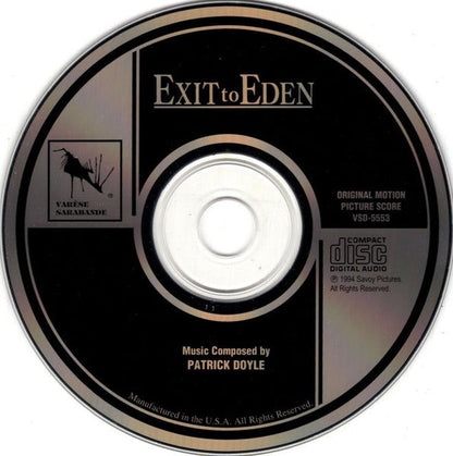 Patrick Doyle - Exit To Eden (Original Motion Picture Soundtrack) (CD) | Near Mint (NM or M-) Near Mint (NM)