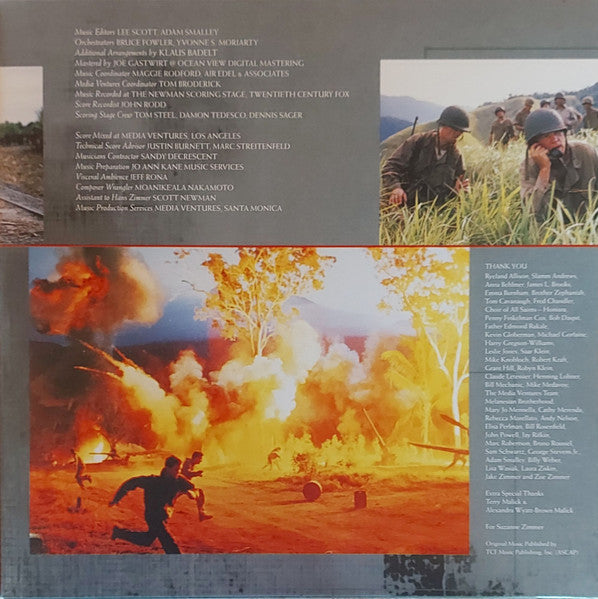 Hans Zimmer - The Thin Red Line (Original Motion Picture Soundtrack) (2xVINYL) | Near Mint (NM or M-) Near Mint (NM)