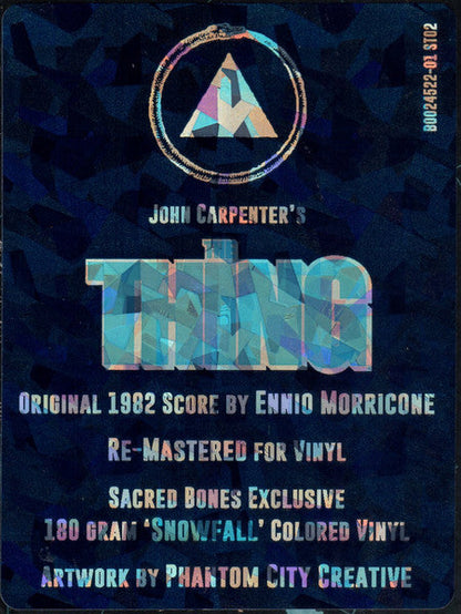 Ennio Morricone - John Carpenter's The Thing / Lost Cues: The Thing (BOX SET) | Near Mint (NM) Near Mint (NM)