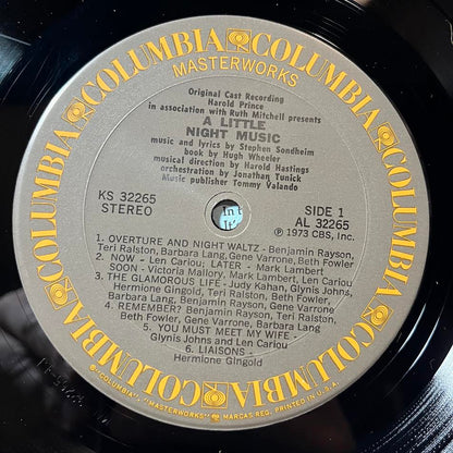 Stephen Sondheim - A Little Night Music (Original Broadway Cast Album) (VINYL) | Near Mint (NM) Near Mint (NM)