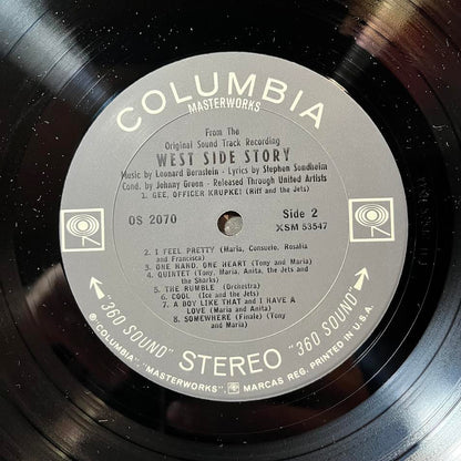Leonard Bernstein - West Side Story (The Original Sound Track Recording) (VINYL) | Near Mint (NM) Excellent+ (EX+)