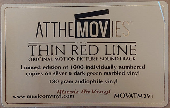 Hans Zimmer - The Thin Red Line (Original Motion Picture Soundtrack) (2xVINYL) | Near Mint (NM or M-) Near Mint (NM)