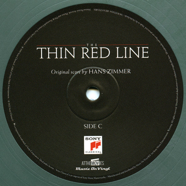 Hans Zimmer - The Thin Red Line (Original Motion Picture Soundtrack) (2xVINYL) | Near Mint (NM or M-) Near Mint (NM)
