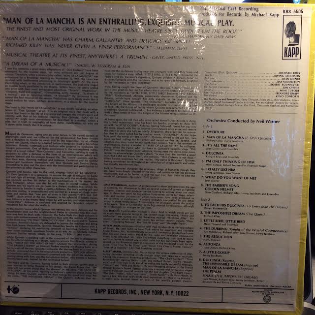 Mitch Leigh - Man Of La Mancha (VINYL) | Near Mint (NM or M-)